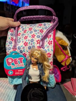 Horse pet In A Bag