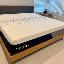 Nectar Luxe Hybrid King Mattress Bed 