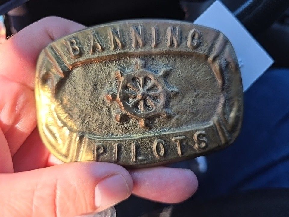 Banning Pilots Belt Buckle
