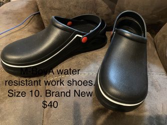 Woman’s M-BoyA Water Resistant Work Shoes Size 10