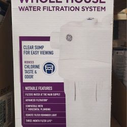 Whole House Water filtration