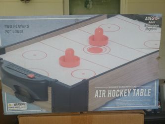 Air hockey table