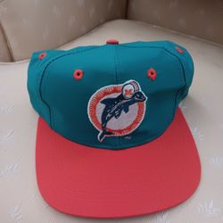 Vintage 90s Miami Dolphins Hat 