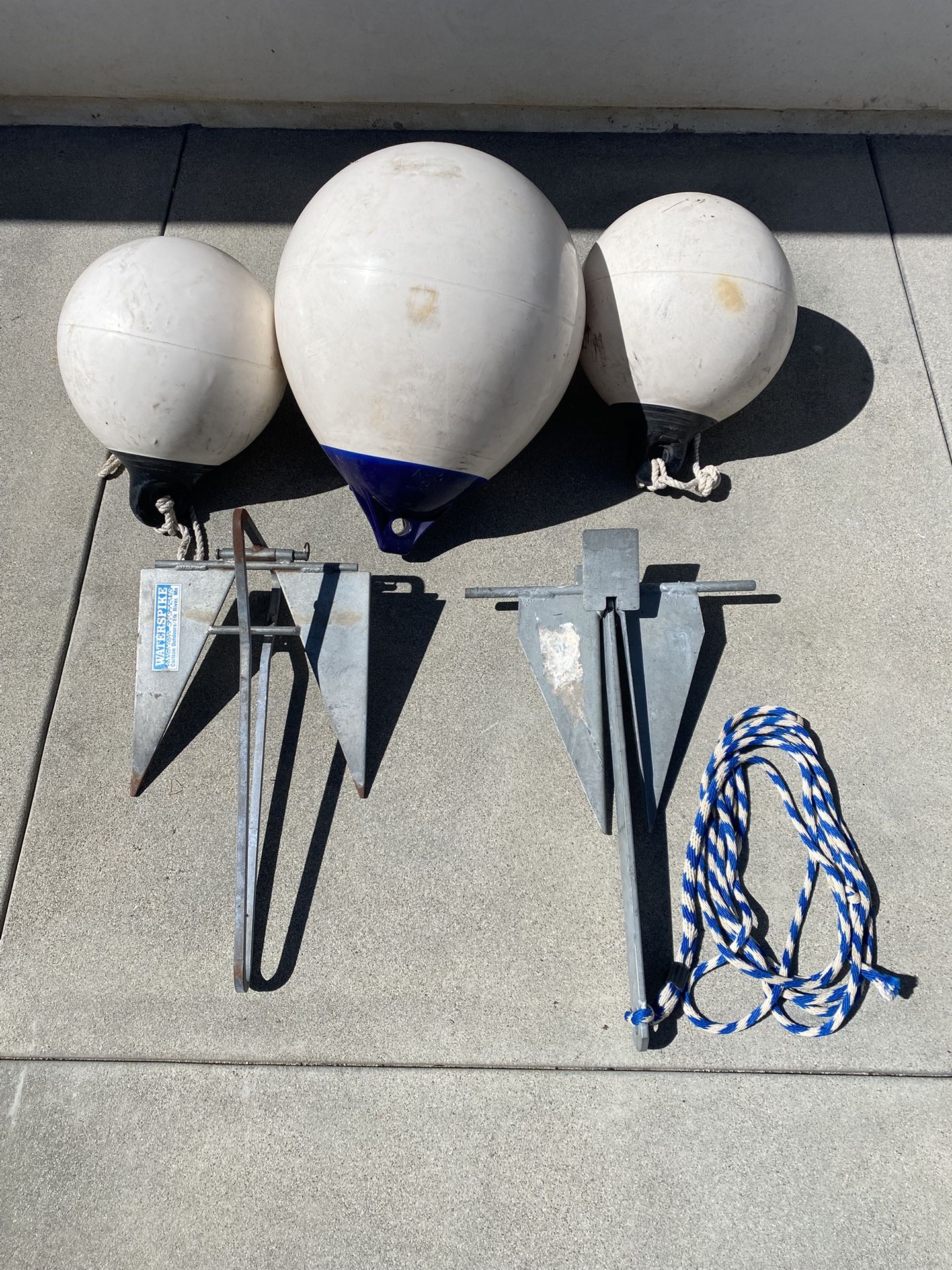Boat Anchors & Bouys