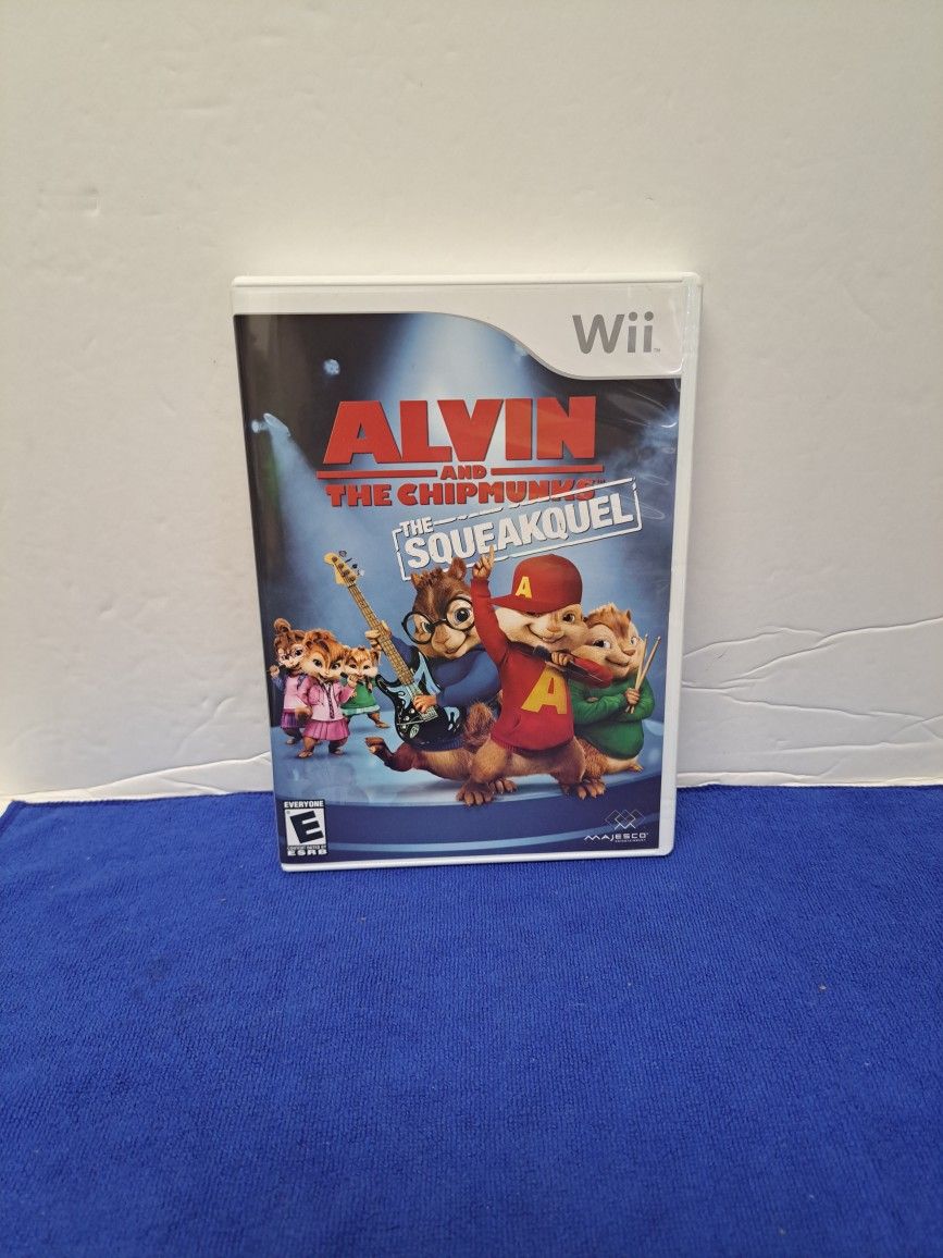 Alvin And The Chipmunks The Squeakquel For Nintendo Wii
