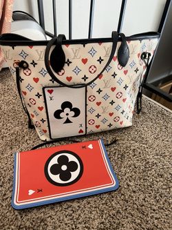 Louis Vuitton Neverfull Super Limited Poker ♥️theme