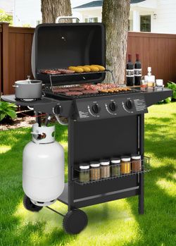 New propane grill