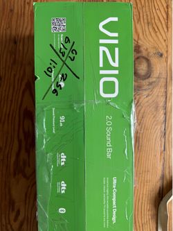 NEW Vizio 2.0 Ultra Compact Sound Bar