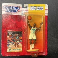 NBA starting lineup Larry Johnson action figure 1994