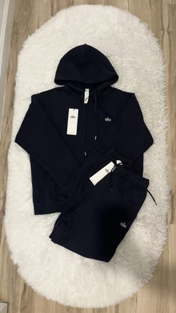 Navy Blue Alo Matching Set š Hoodie & Sweats | S M L | Premium Quality