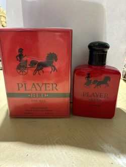 Player Red For Men Eau de Parfum 3.4 oz