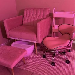 Pedicure Chair And Stool ONLY