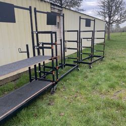 Scaffolding, Miter Saw Stand, Storage Rack & Utility Cart Shelf 