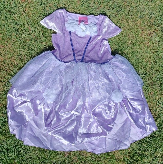 Princess Dress, size 4-6x