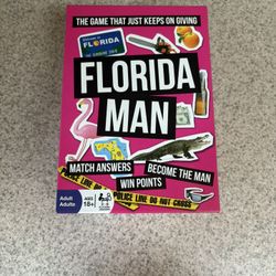 Florida Man Party Game – Hilarious Adult Game
