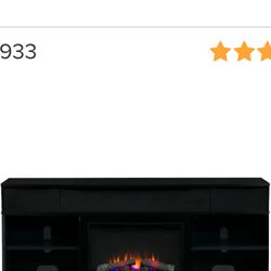 tv stand fireplace great condition