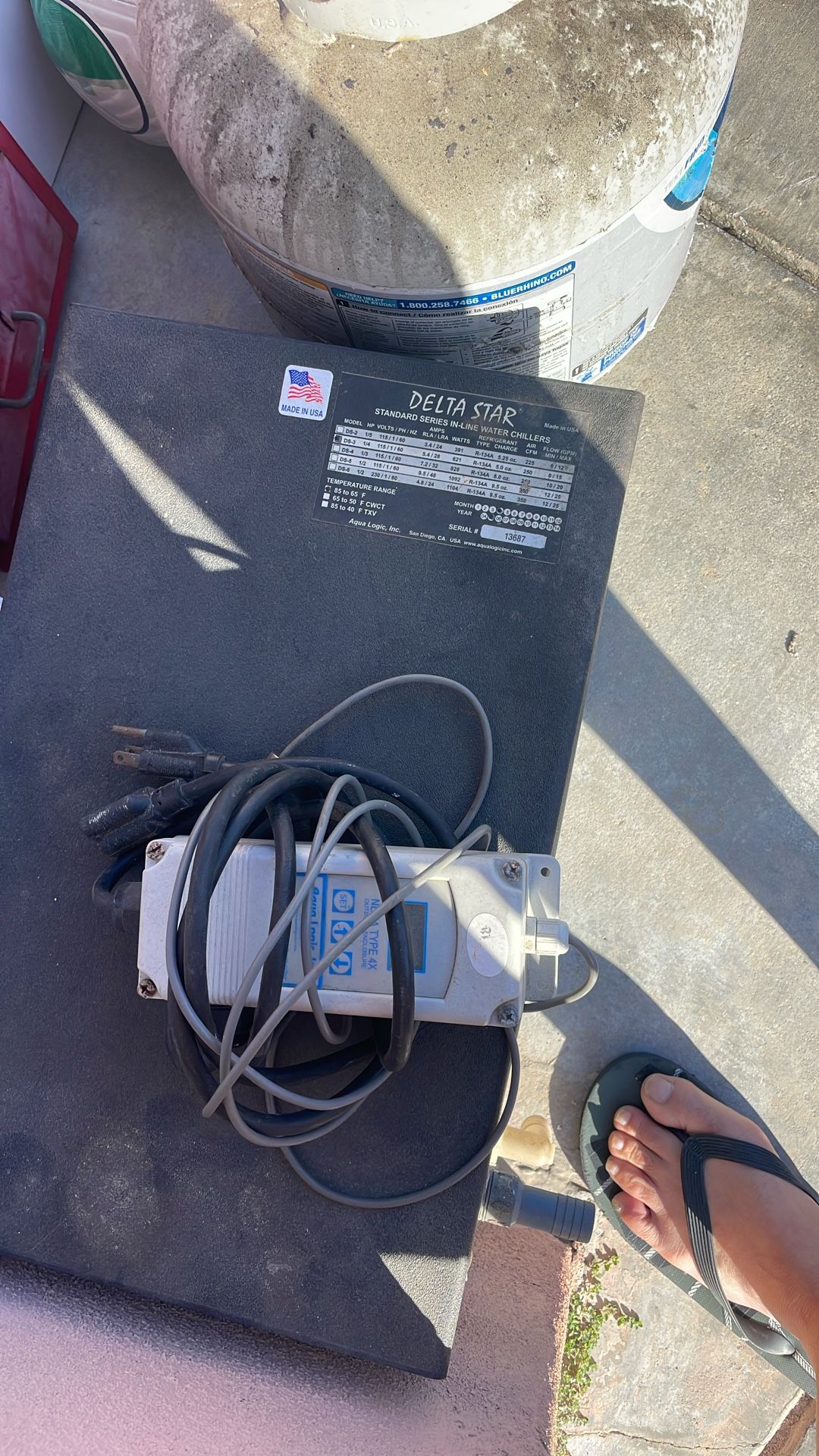 Delta Aqua logic Chiller 1/3 Horse