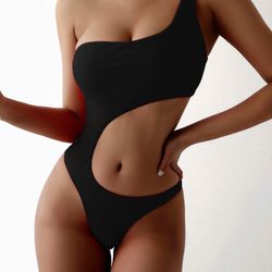 Black One Piece Bikini