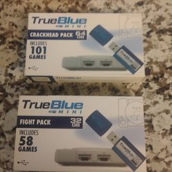 True blue mini packs . Brand New