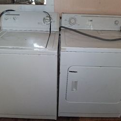 Washer and dryer