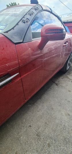 2012-16 Mercedes R172 SLK350 250 SLK300 Left Side Rear View Door Mirror Driver Red OEM