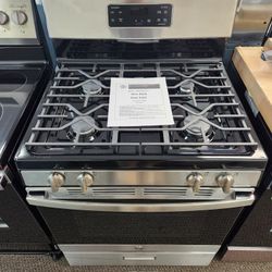 30 in. 4.8 cu. ft. Freestanding Gas Range in Stainless Steel