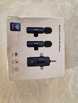 2 Wireless Lavalier Microphone