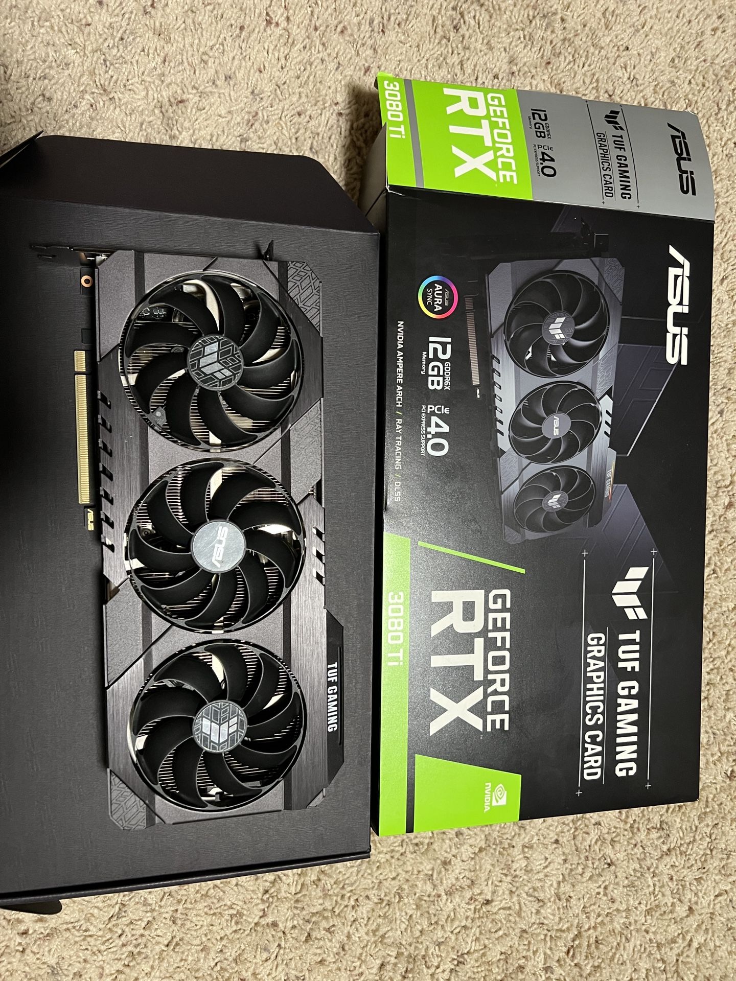 Asus Nvidia RTX 3080 Ti(pending)