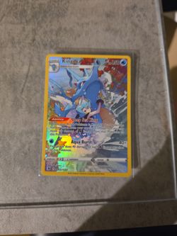 Kingdra full art pokémon card TG03/TG30