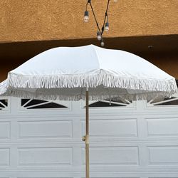 Outdoor Umbrella with Base