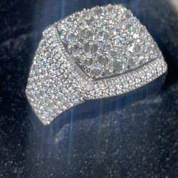 Moissanite ring