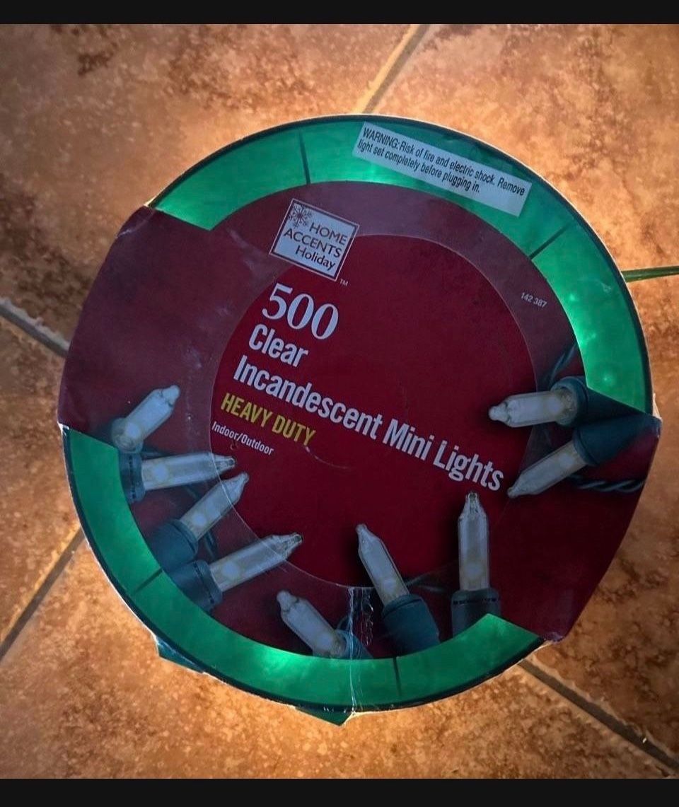 Christmas heavy duty lights new