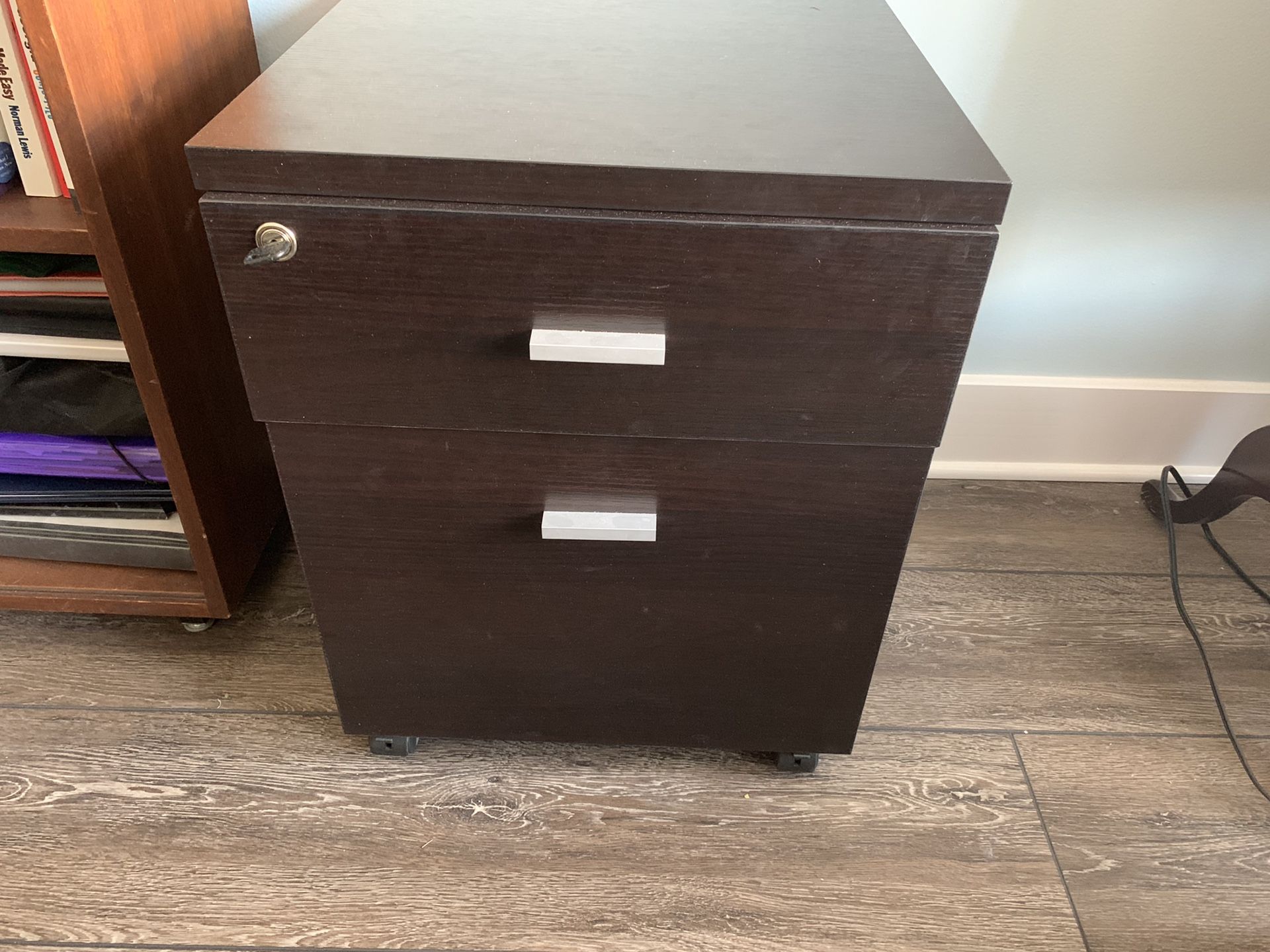 Small rolling file cabinet