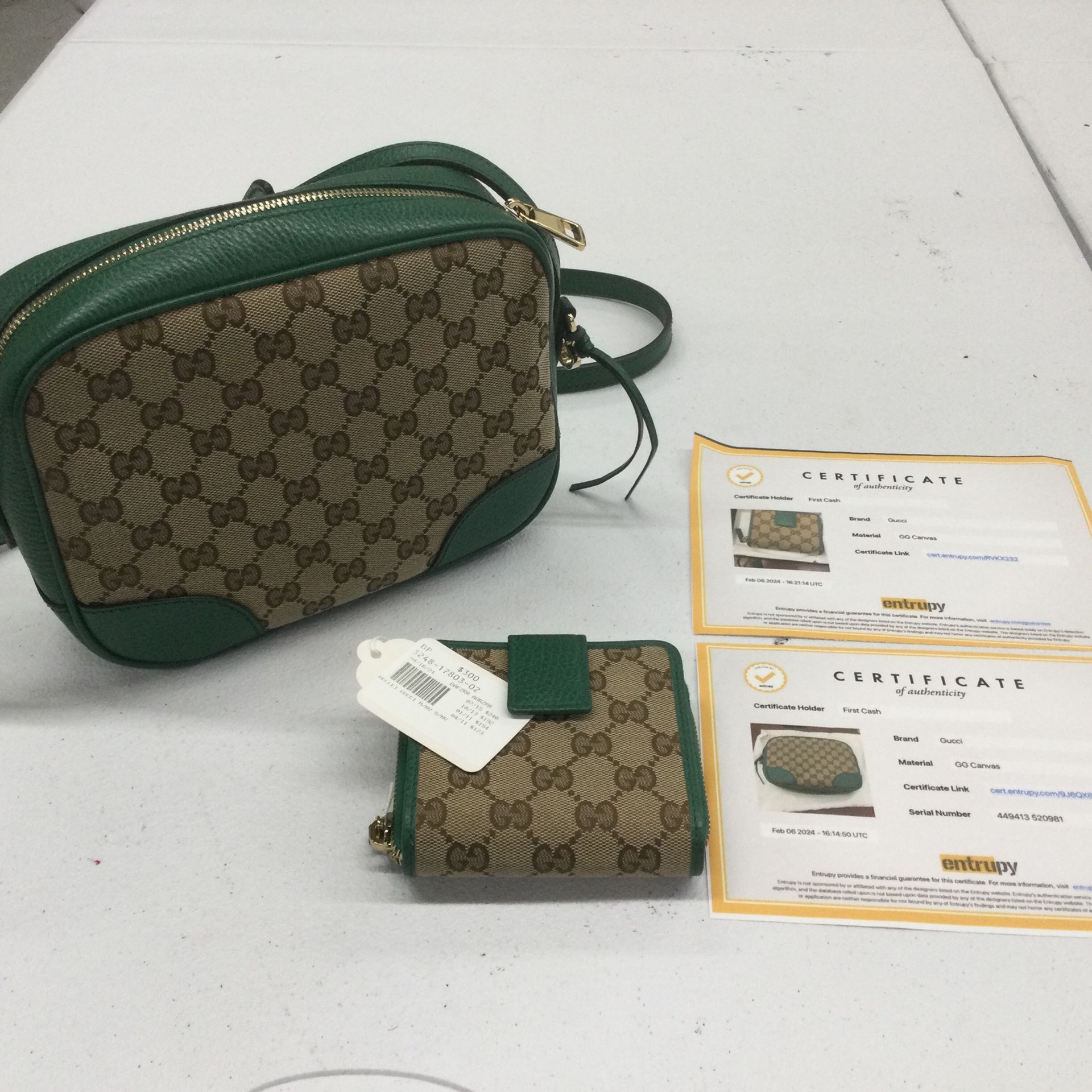 Gucci Purse And Wallet