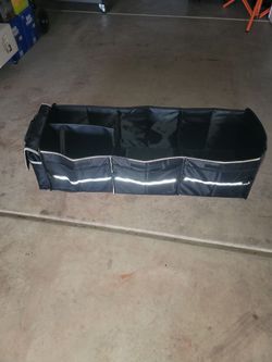 Cargo  storage organizer  for trunk