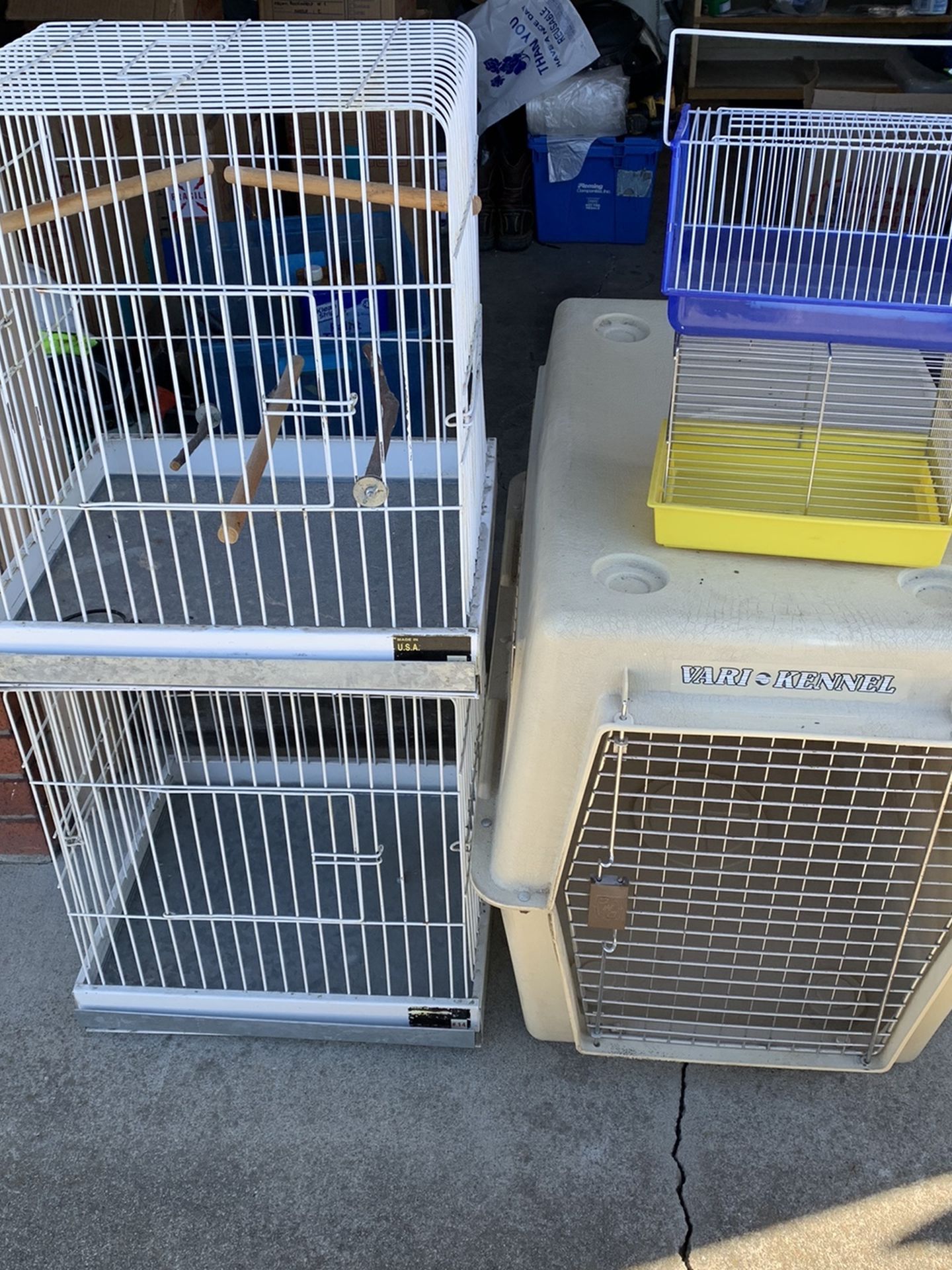 Bird Cages And Dog Crate