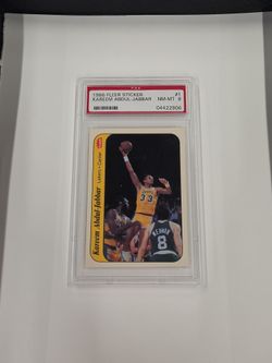 Kareem Abdul-Jabbar PSA 8