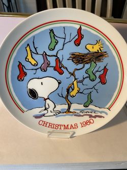 Peanuts Christmas Plate - #844?/15,000