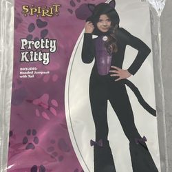 Girls Kitty Costume size Small 