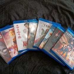 8 Marvel Franchise Blu-ray Movies