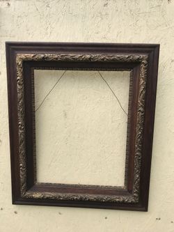Vintage Oak picture frame