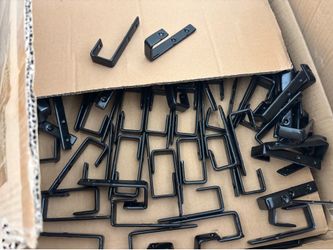 Steel Vinyl Coated Hooks, 1” Clearance