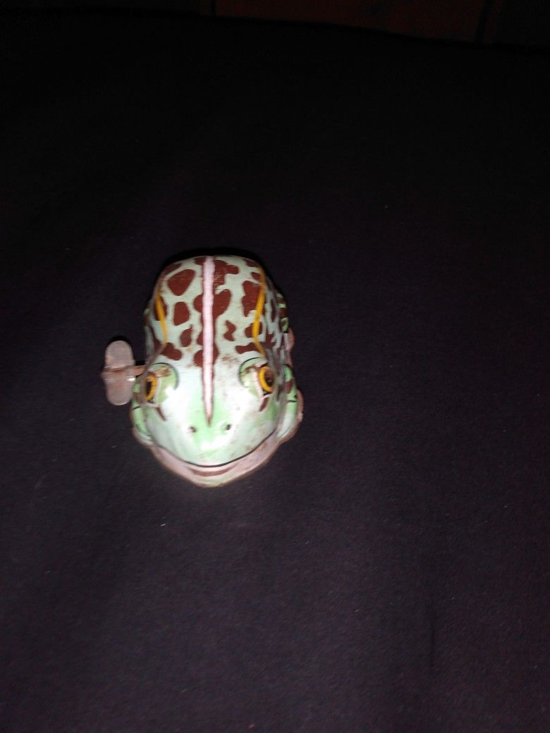 Wind Up Made In Japan Frog From Late 60s Early 70s