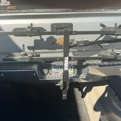 Thule Double track Trailer Hitch Bike Rack For 2 Bikes