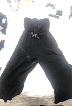 Black outfit romper