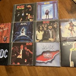 AC/DC CD Lot Rock Collection 