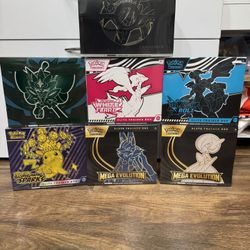 Pokemon ETBs And Booster Bundles 