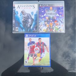 PS3 And PS4 Games 3 Total