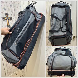 Coleman 30” Rolling Drop Bottom Duffel Bag With Telescoping Handle