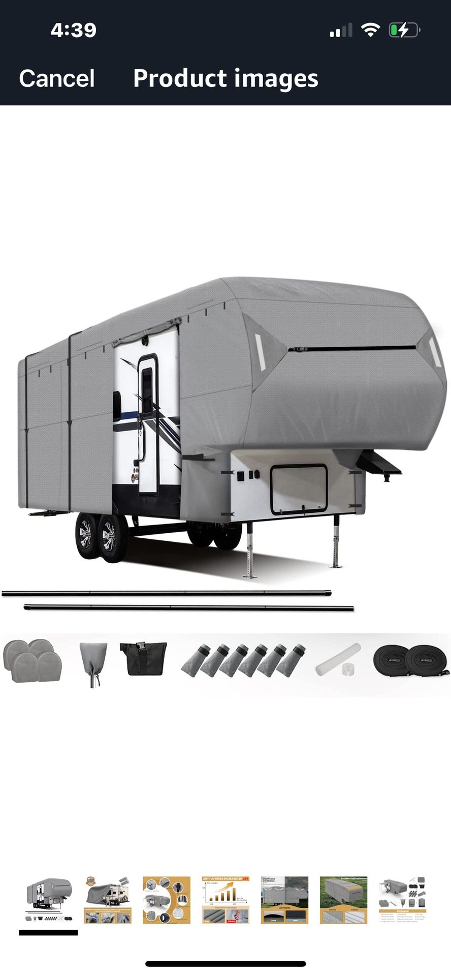 5th Wheel Cover 29' - 33'